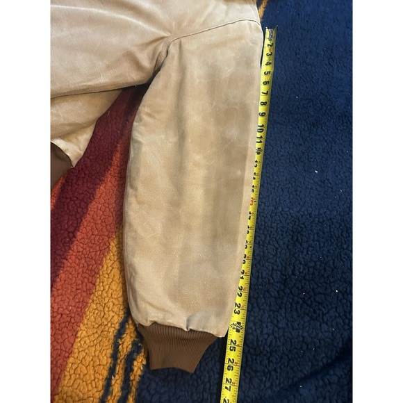 Vintage Carhartt J140 BRN Brown Mens Washed Duck Cotton Active Jacket Medium M C - Picture 14 of 16